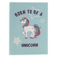 Liz Ofs121 Lastikli Not Defteri 8X11cm 96 Yp. Çizgili Born To Be A Unicorn