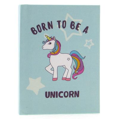 Liz Ofs121 Lastikli Not Defteri 8X11cm 96 Yp. Çizgili Born To Be A Unicorn