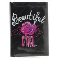 Mikro Nt-206 Not Defteri 64 Yaprak Çizgili Beautiful Girl