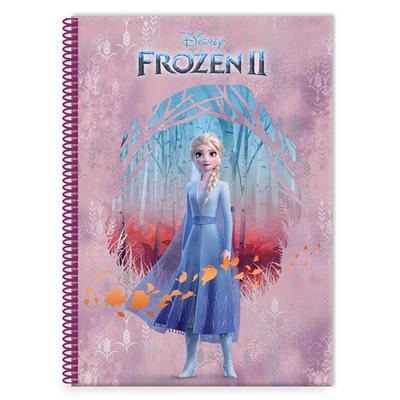 Frozen 2 Spiralli Defter A4 Büyük 80 Yaprak Çizgili 01