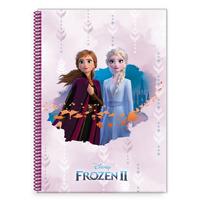 Frozen 2 Spiralli Defter A5 Küçük 80 Yaprak Çizgili 01
