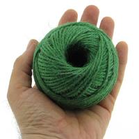 Renkli Jüt İp / Kırnap 100Gr Yeşil