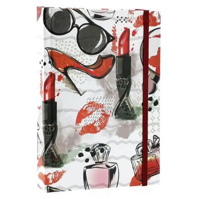 Liz Iso180 İzometrik Noktalı Defter 14X20cm Red