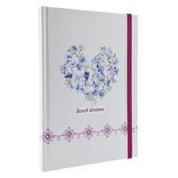 Liz Ofs129 Lastikli Defter 14X20cm Kareli Sweet Dreams