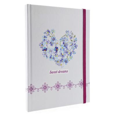 Liz Ofs129 Lastikli Defter 14X20cm Kareli Sweet Dreams