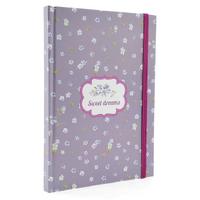 Liz Ofs129 Lastikli Defter 14X20cm Kareli Sweet