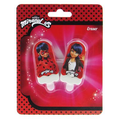 Miraculous Ladybug Mucize Uğur Böceği Lb-135 Dondurma Silgi 2'Li