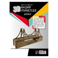 Ahşap Boyanabilir Maket - Köprü