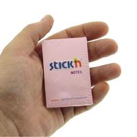 Hopax Stıck'n Yapışkanlı Not Kağıdı 76X51mm Pastel Pembe