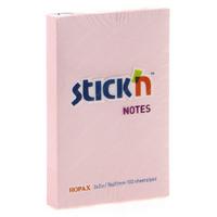 Hopax Stıck'n Yapışkanlı Not Kağıdı 76X51mm Pastel Pembe