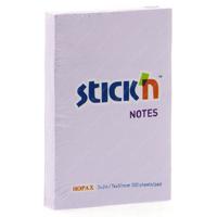 Hopax Stıck'n Yapışkanlı Not Kağıdı 76X51mm Pastel Lila