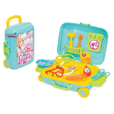 Barbie Çek Çekli Bavul 03480 Doktor Seti