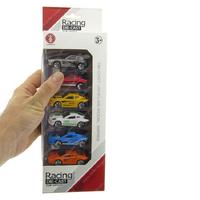 Metal Araba Zq-1025 1/38 Model 6'Lı