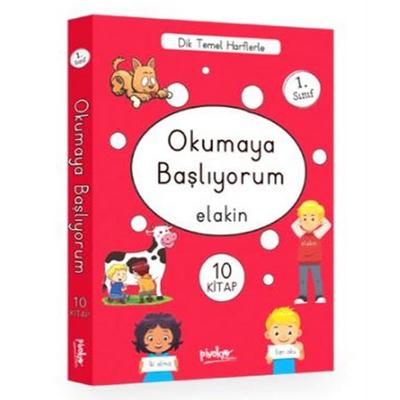Pinokyo - 1.Sınıf Kitap Seti Okumaya Başlıyorum Elakin 10 Kitap