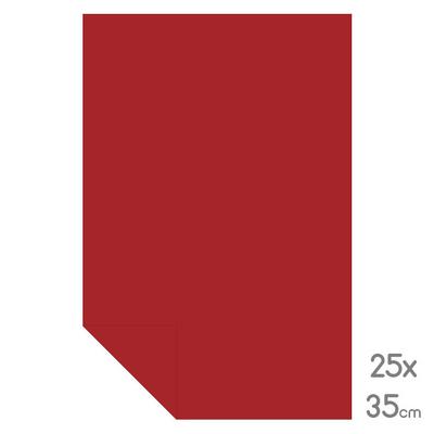 Lüks Fon Kartonu Çeyrek Boy 25X35 160Gr Bordo