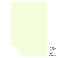 Lüks Fon Kartonu Çeyrek Boy 25X35 160Gr Fildişi