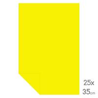 Lüks Fon Kartonu Çeyrek Boy 25X35 160Gr Koyu Sarı