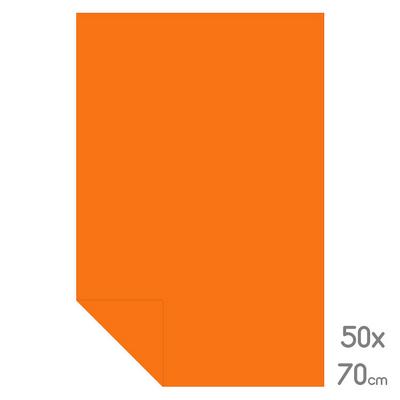 Lüks Fon Kartonu Tam Boy 50X70 160Gr Turuncu