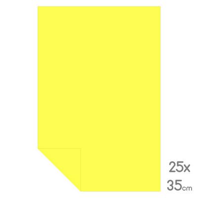 Lüks Fon Kartonu Çeyrek Boy 25X35 160Gr Sarı