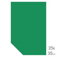 Lüks Fon Kartonu Çeyrek Boy 25X35 160Gr Koyu Yeşil