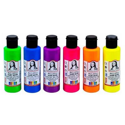 Südor Mona Lisa Multi Canlı Renk Akrilik Boya 70Ml 6'Lı