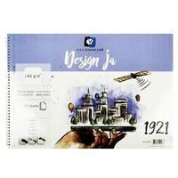 Alex Schoeller Design Ja 25X35 İnce Grenli Resim Defteri 180Gr 15 Yaprak