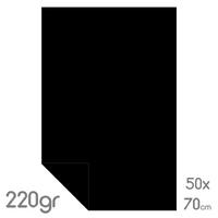 Alex Schoeller Kalın Fon Kartonu 50X70 220Gr 714 Siyah