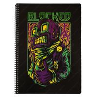 Keskin Color Rebel Pp Sp Defter A4 Büyük 80 Kareli Blocked