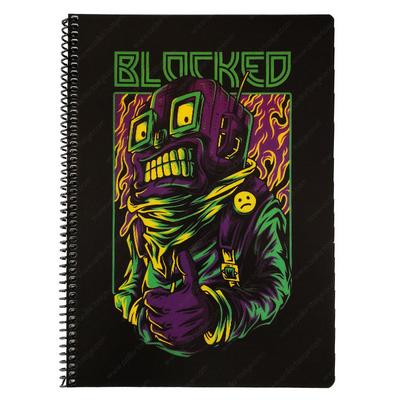 Keskin Color Rebel Pp Sp Defter A4 Büyük 80 Çizgili Blocked