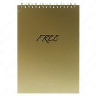 Keskin Color Free Platinum Pp Sp Bloknot A5 80 Kareli Gold