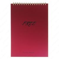 Keskin Color Free Platinum Pp Sp Bloknot A5 80 Kareli Kırmızı