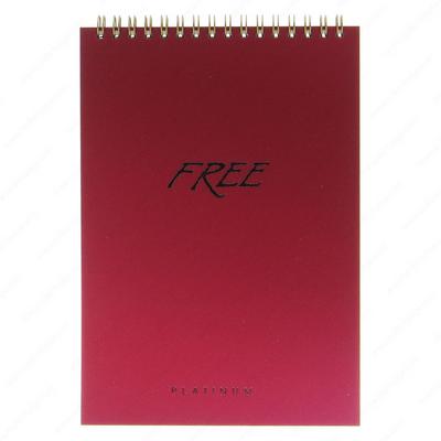 Keskin Color Free Platinum Pp Sp Bloknot A5 80 Kareli Kırmızı