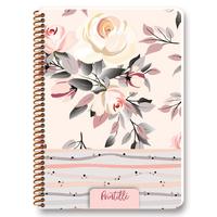 Keskin Color Pointille Sp Defter 20X28cm 80 Kareli Rose