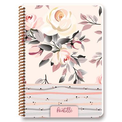 Keskin Color Pointille Sp Defter 20X28cm 80 Çizgili Rose