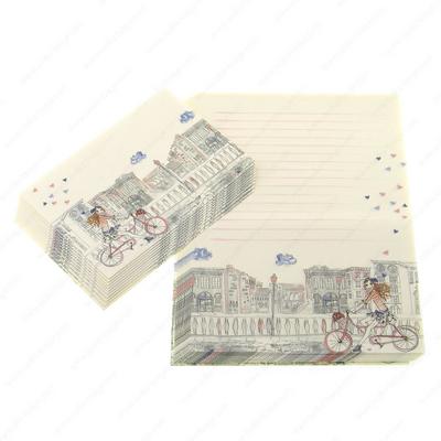 Ivory Mektup Kağıdı Zarf Set 10'Lu City Ride