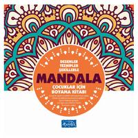 Parıltı - Çocuklar İçin Mandala Boyama Kitabı Turuncu