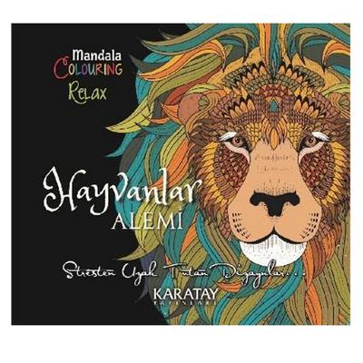 Karatay - Mandala Boyama Kitabı Hayvanlar Alemi