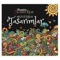 Karatay - Mandala Boyama Kitabı Muhteşem Tasarımlar