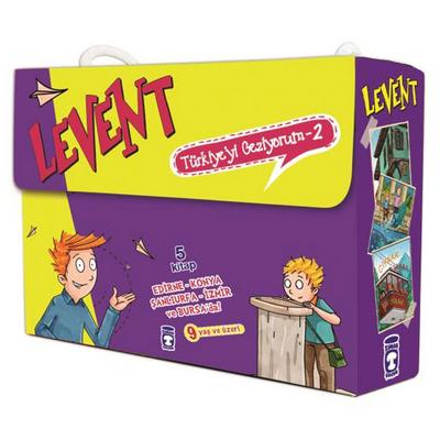 Timaş - Levent Türkiye'yi Geziyorum-2 5 Kitap Set