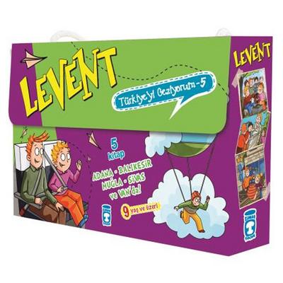 Timaş - Levent Türkiye'yi Geziyorum-5 5 Kitap Set