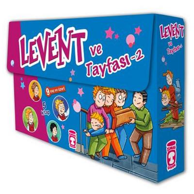 Timaş - Levent Ve Tayfası-2 5 Kitap Set
