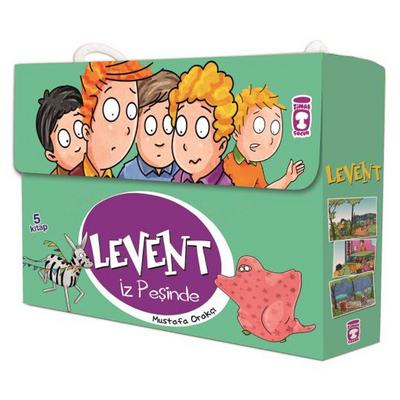 Timaş - Levent İz Peşinde-1 5 Kitap Set