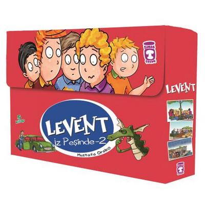 Timaş - Levent İz Peşinde-2 5 Kitap Set