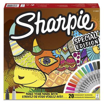 Sharpie Permanent Marker Special Edition Gergedan 20'Li Set