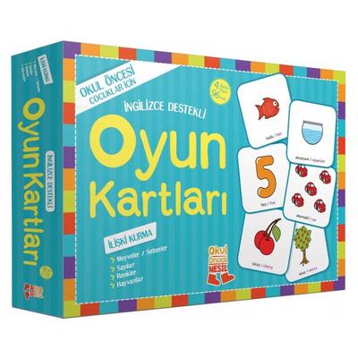 Bıcırık İngilizce Destekli Oyun Kartları İlişki Kurma