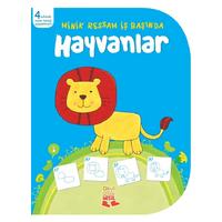 Minik Ressam İş Başında 4 Adımda Resim Tekniği Hayvanlar