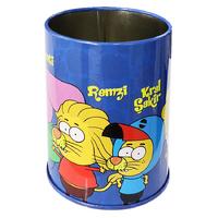 Kral Şakir Ks-378 Metal Masaüstü Kalemlik Mavi