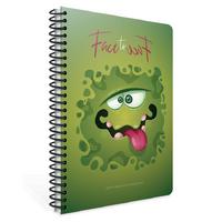 Face To Face Spiralli Defter A4 Büyük 80 Yaprak Kareli Green