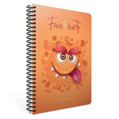Face To Face Spiralli Defter A4 Büyük 80 Yaprak Çizgili Orange