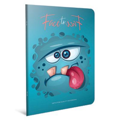 Face To Face A4 Büyük Defter 60 Yaprak Çizgili Turquoise